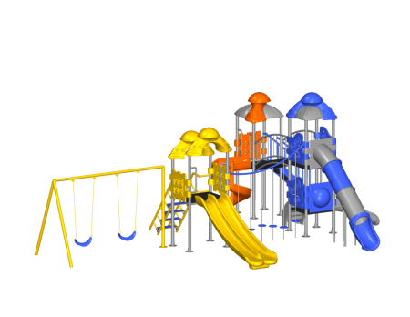 Space Ship Playzone - School Outdoor Play Equipments in Coimbatore