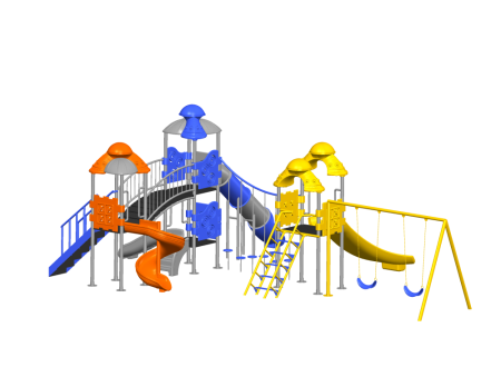 Space Ship Playzone - School Outdoor Play Equipments in Coimbatore